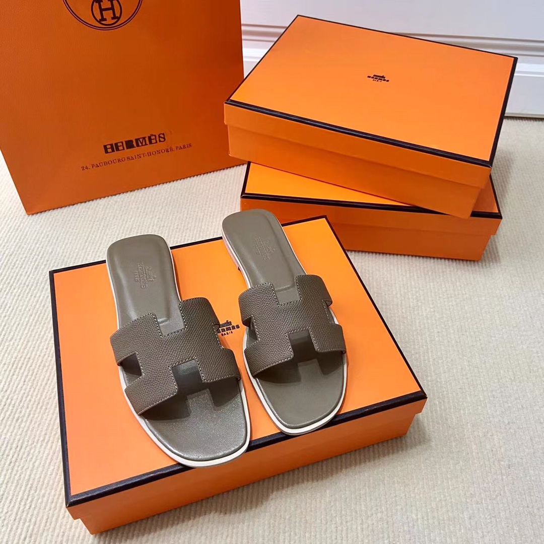 에르메스 올수공 오란 슬리퍼 샌들 앱송 42